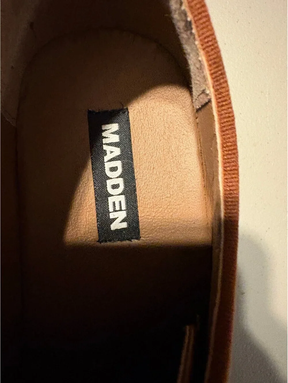 Madden Brown Leather Oxford Dress Shoes Size 10M
